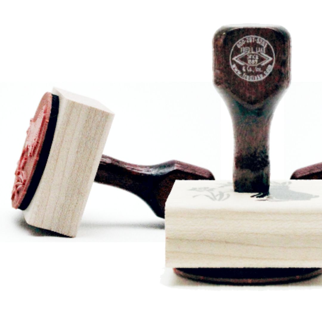Hand Stamps - Customizable PreInked Hand Stamps by Fred Lake & Co.